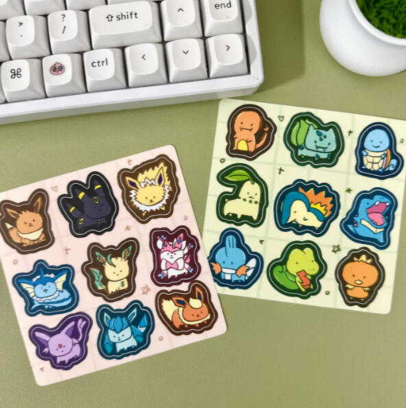 Pokemon Sticker Sheet