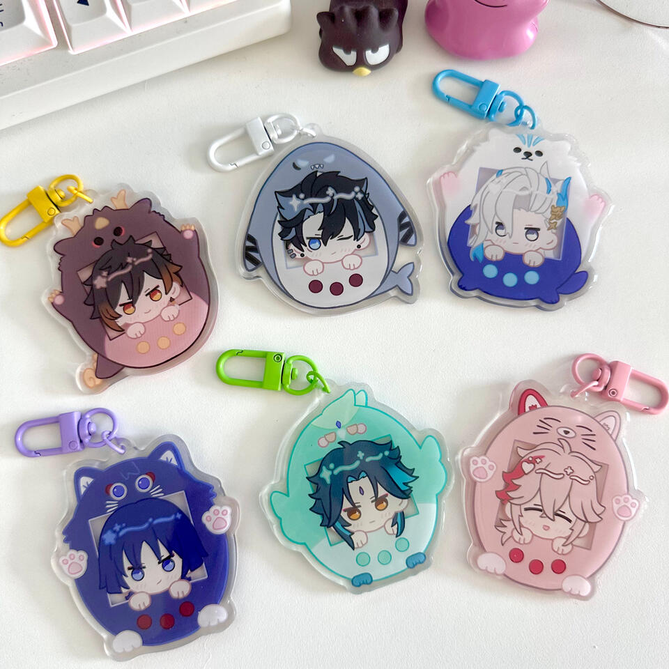 Genshin Tamagotchi Charms